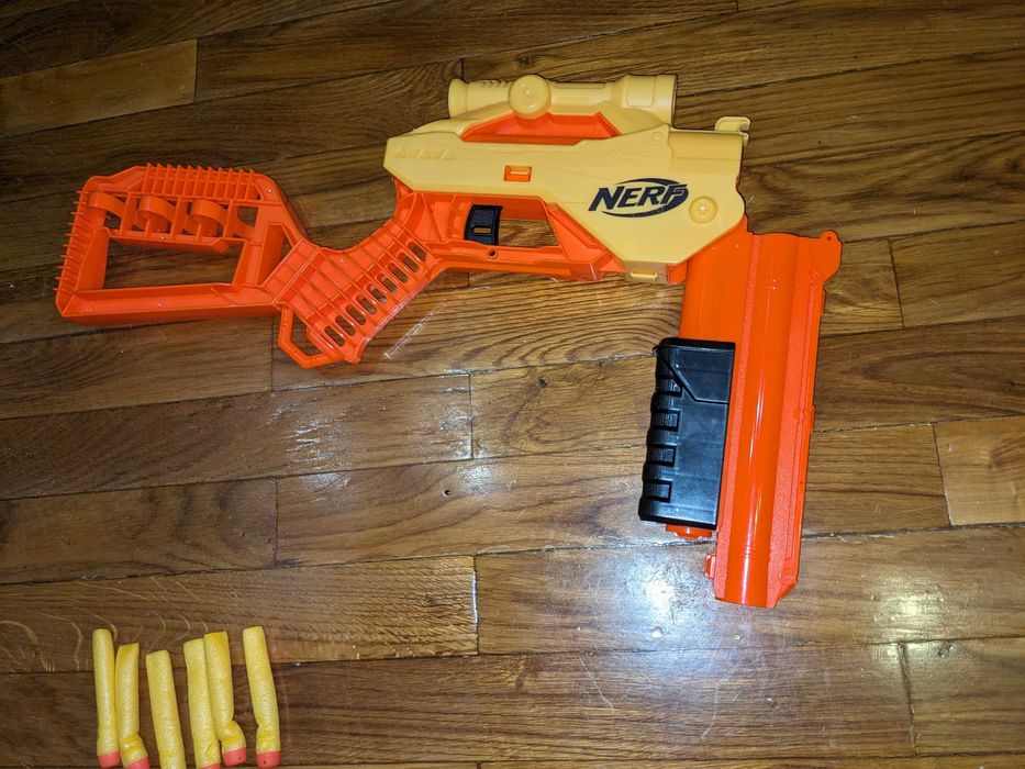 Вінчестер Nerf іграшкова зброя з 6шт патронами