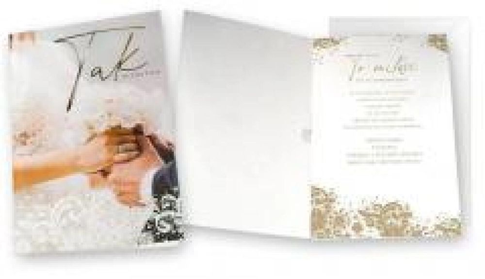 Karnet muzyczny Ślub Kukartka oprawa: folia