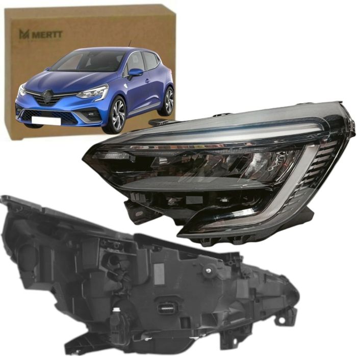 RENAULT CLIO V 5 2019- REFLEKTOR LAMPA LEWA FULL LED KOMPLETNA 260607647R