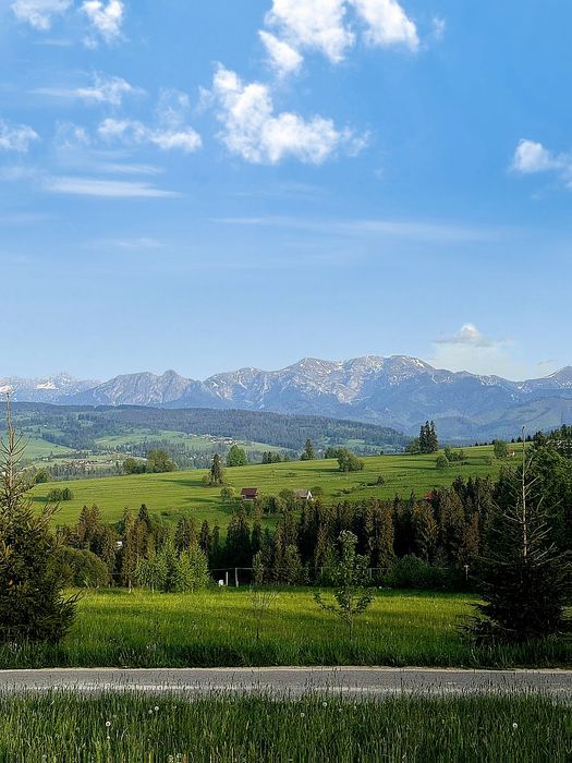 Działka z panoramą Tatr