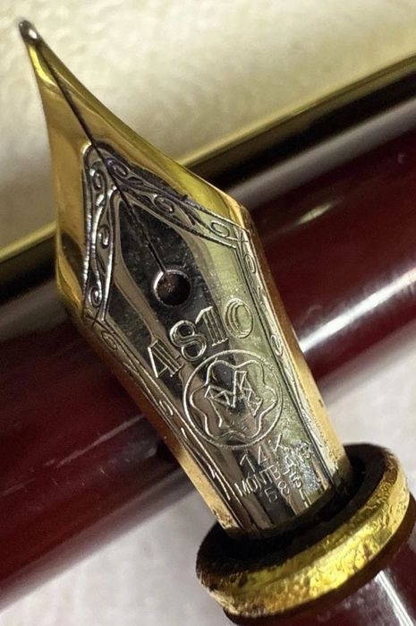 Caneta MONTBLANC MEISTERSTUCH edição especial limitada (Rara)