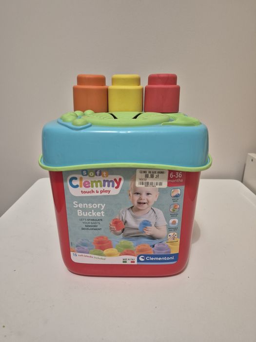 Klocki sensoryczne z Clemmy