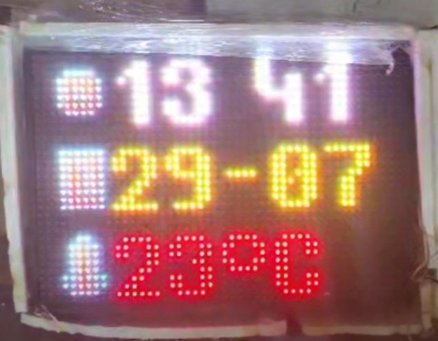 Telebim 2 stronny wym 100x68