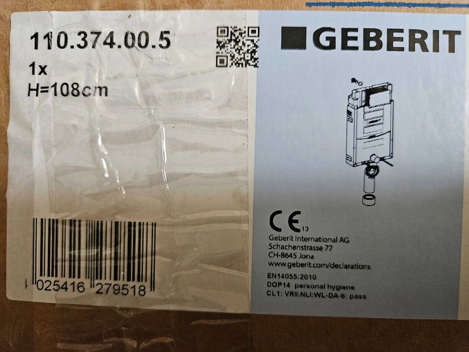 Autoclismo de encastre Geberit