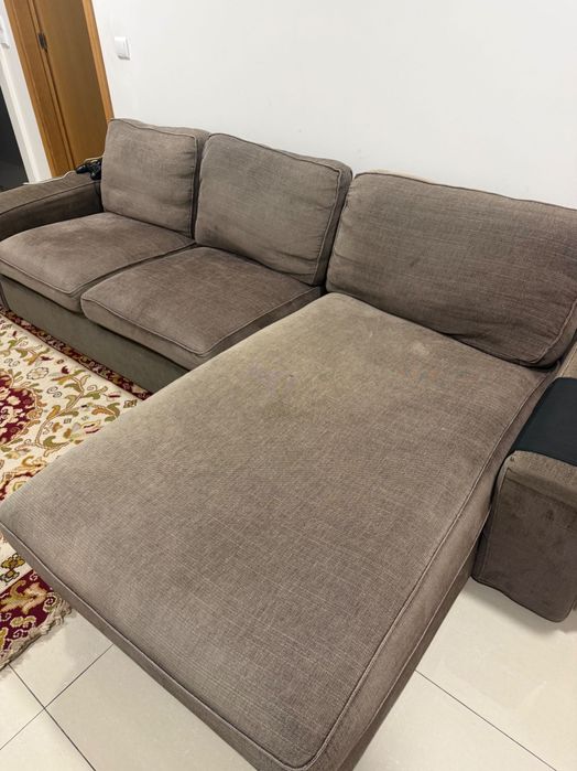 Sofá kivik chaise long ikea