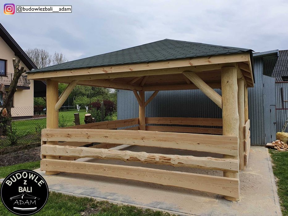 Altana, Altanka Ogrodowa z Bala, Altana z Bali (transport, montaż)