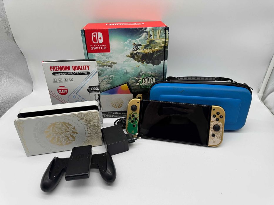 Konsola nintendo switch oled ZELDA LIMITED EDITION od loombard milicz