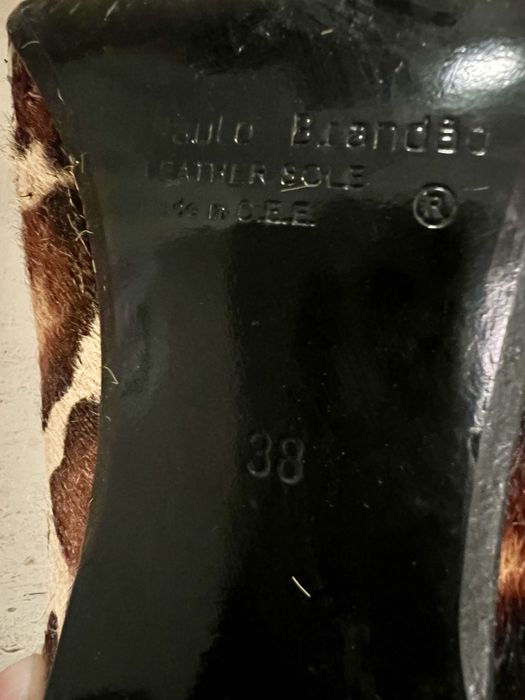 Sapatos trigeza Paulo Brandão