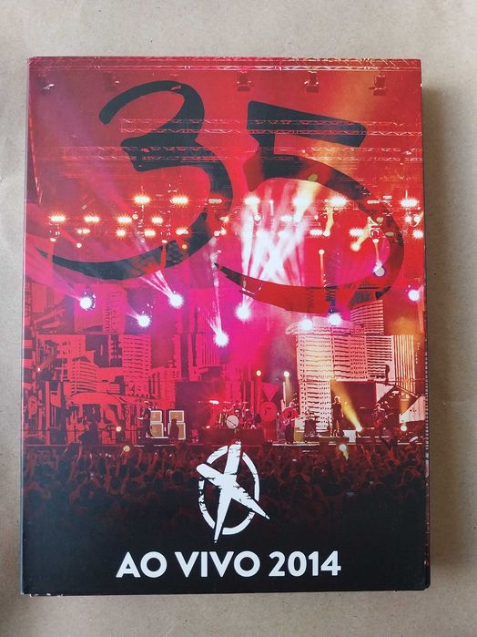 raro dvd duplo + cd duplo: “Xutos & Pontapés 35, ao vivo 2014”