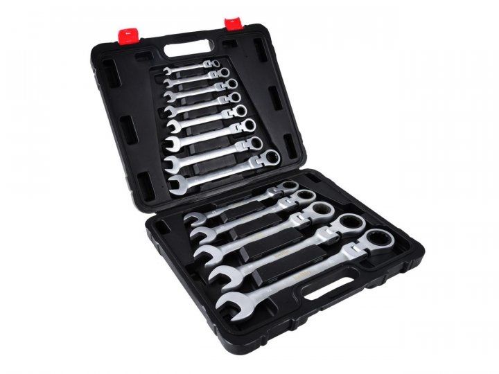 Набор трещеточных ключей 9-32 мм 13 ед. Keltin 00105