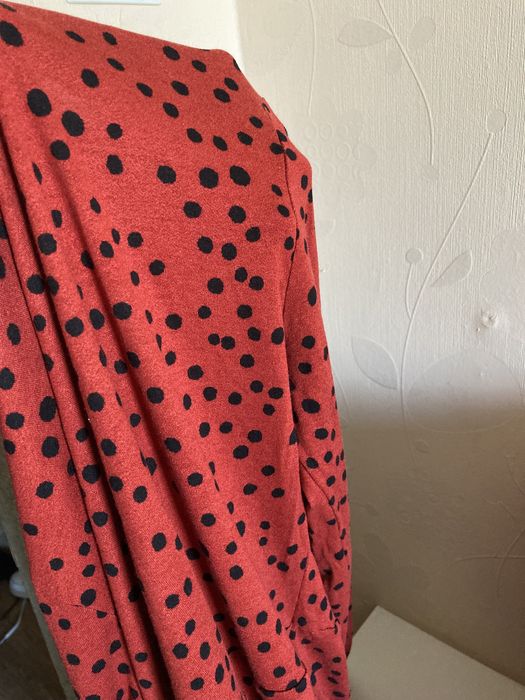 Sukienka w grochy papaya rozm. 38