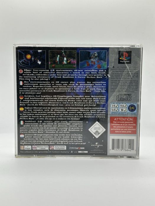 [ENG CIB] Crash Bandicoot 2: Cortex Strikes Back PS1 PSX