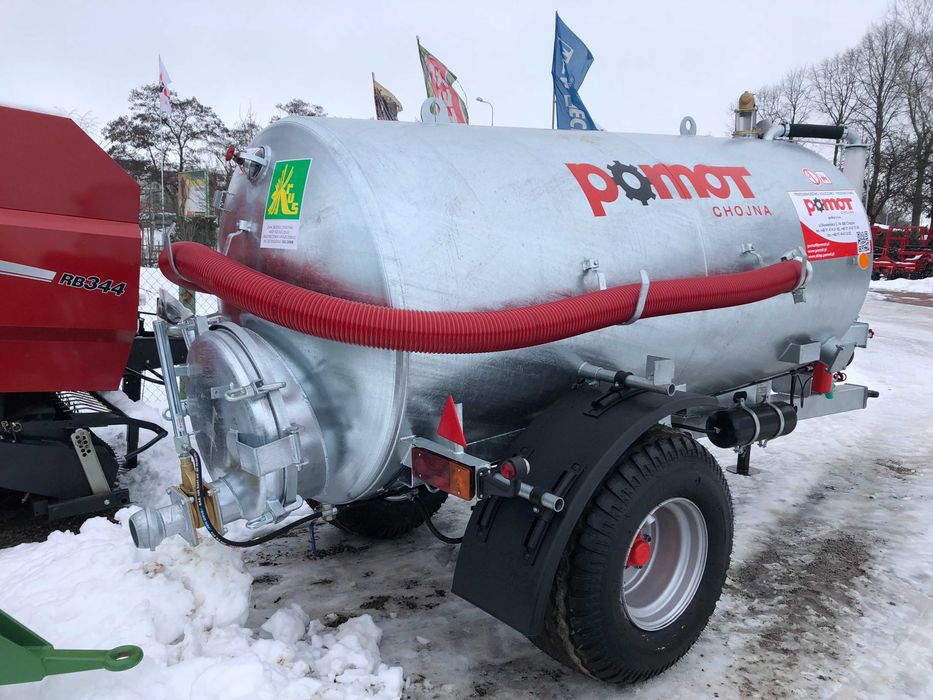 Beczkowóz POMOT 5000L KAŻDA POJEMNOŚĆ Wóz Asenizacyjny Transport! Gwar