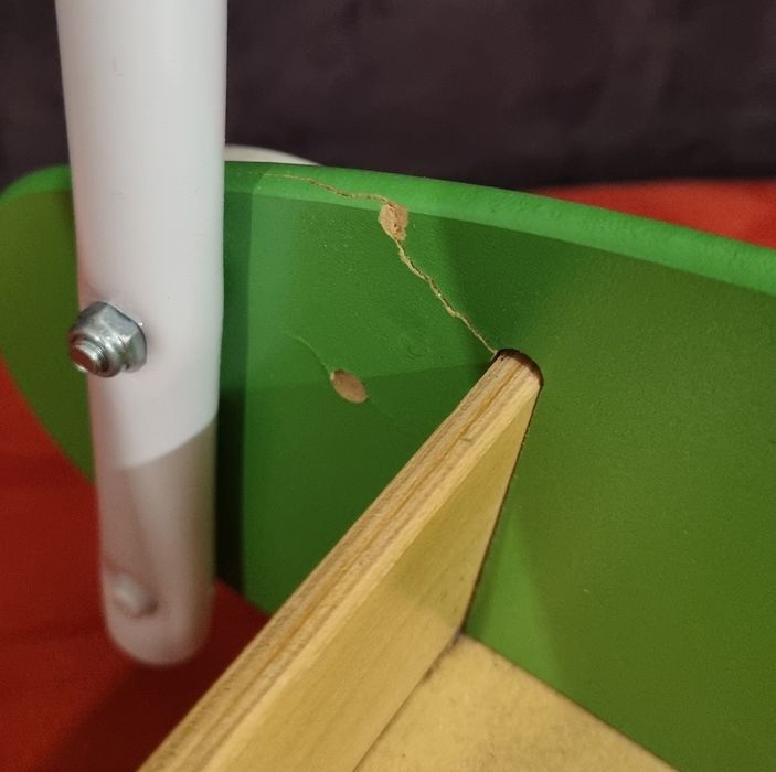 Wózek drewniany, chodzik, pchacz, Ikea mula