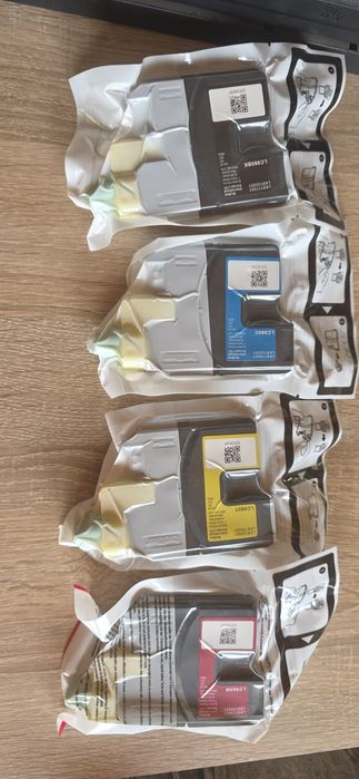Tusze Brother LC980 komplet oryginalny plus drukarka Brother DCP375CW