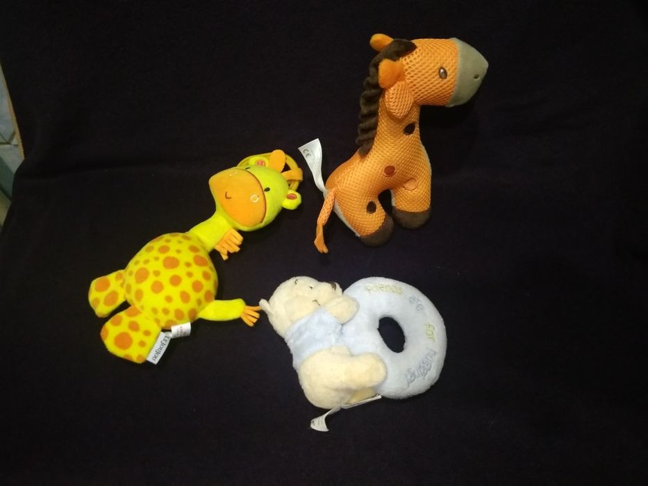 Мягкие погремушки