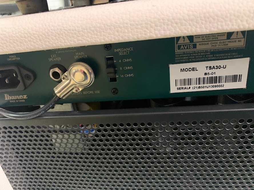 Продам ламповий комбік Ibanez TSA30 Tube Screamer®. Вітрина!