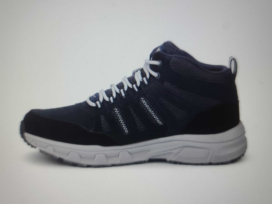 Черевики Skechers Oak Canyon р. 44 сині чоловічі замша/шкіра шнурівка