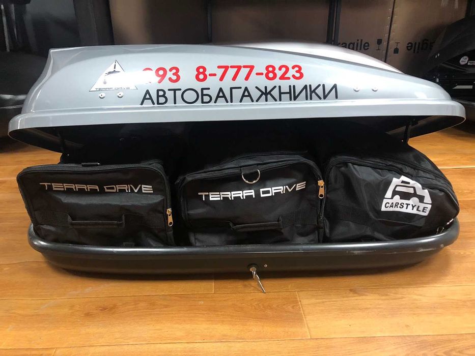Бокси Terra Drive на дах авто 320 440 480 500 багажник Терра Драйв: 6 ...