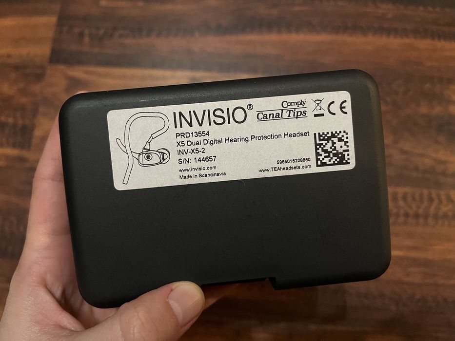 Invisio X50 TEA тактична гарнітура (активні навушники ) армії США