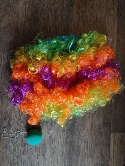 Костюм  бурундука, белка, мишка. Клоун парик