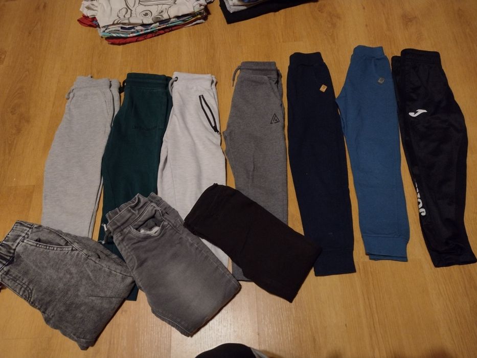 Paka ubrań 110 chłopięce