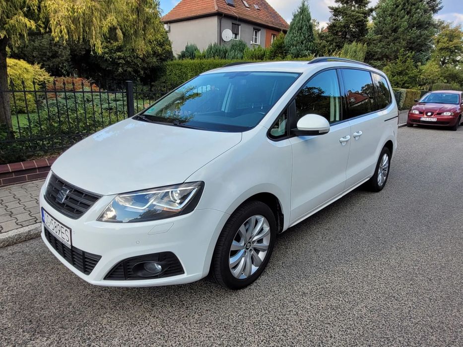 Seat Alhambra Lift Bixenon Kamera Hak 7 foteli bezwypadkowy pierwszy wlasciciel