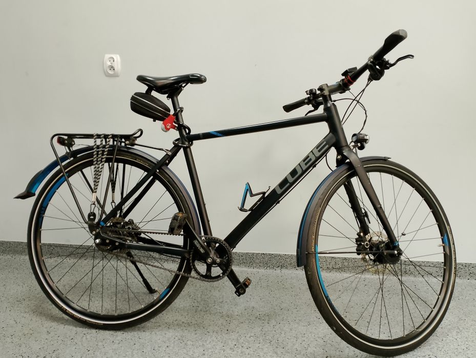 Rower trekkingowy Cube Travel, pasek Gates