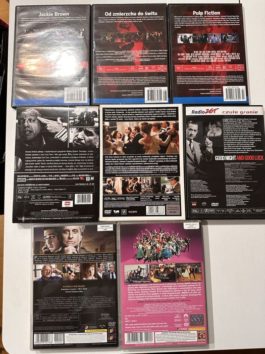 Zestaw 8 płyt DVD rock metal