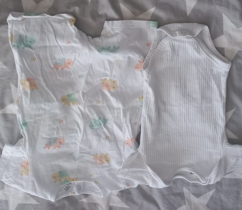 Paka ,Ciuszki ,Spioszki, bluzki,   6m do 12m
