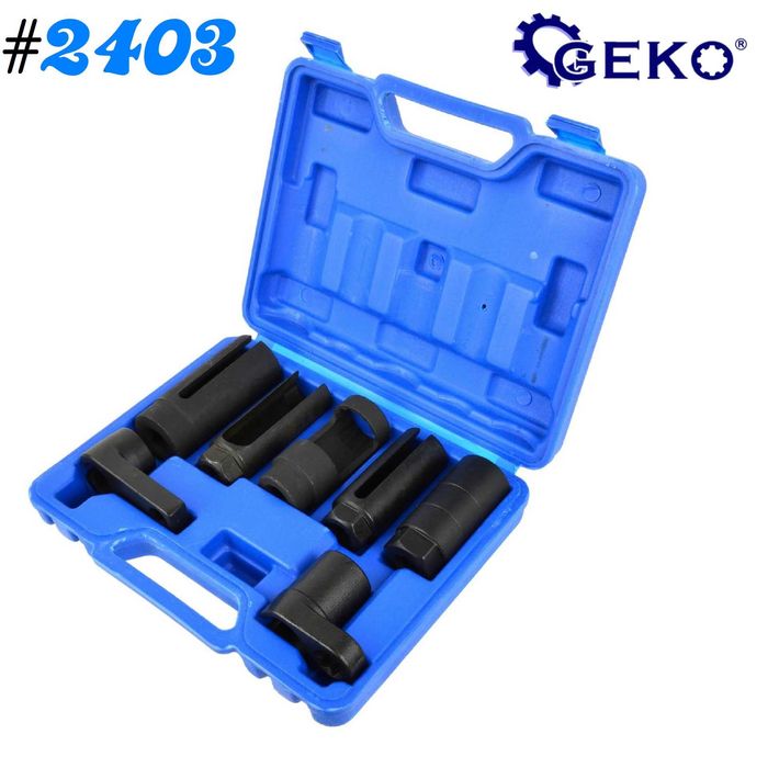 Zestaw nasadek do sond lambda wtryskiwaczy 7-el.