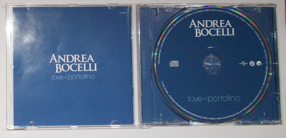 Andrea Bocelli Love In Portofino CD