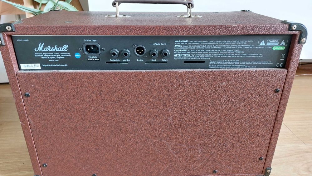 Wzmacniacz akustyczny Marshall AS50D