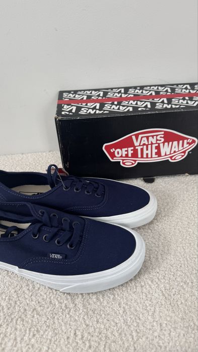 Nowe trampki Vans Authentic 36 granatowe