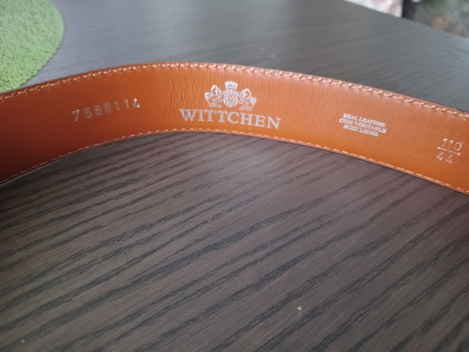 Pasek skórzany meski wittchen