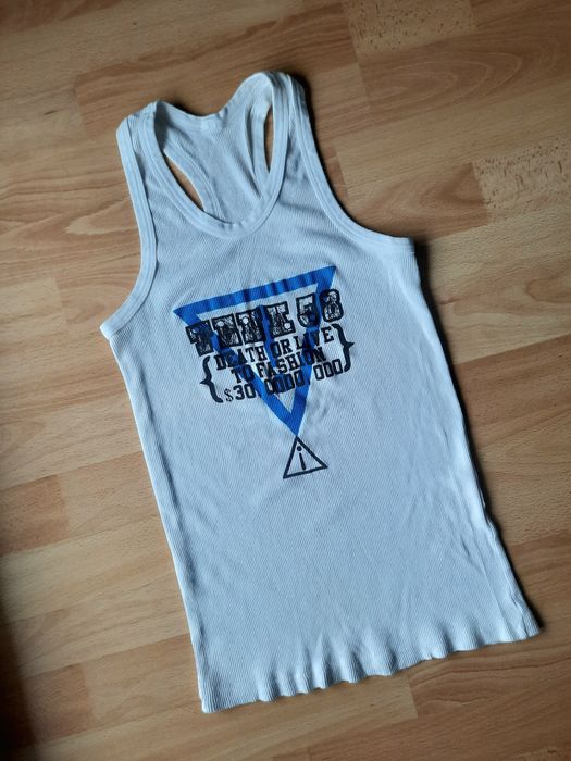 Bokserka biała podkoszulek