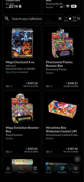 Coleção Pokemon MINT