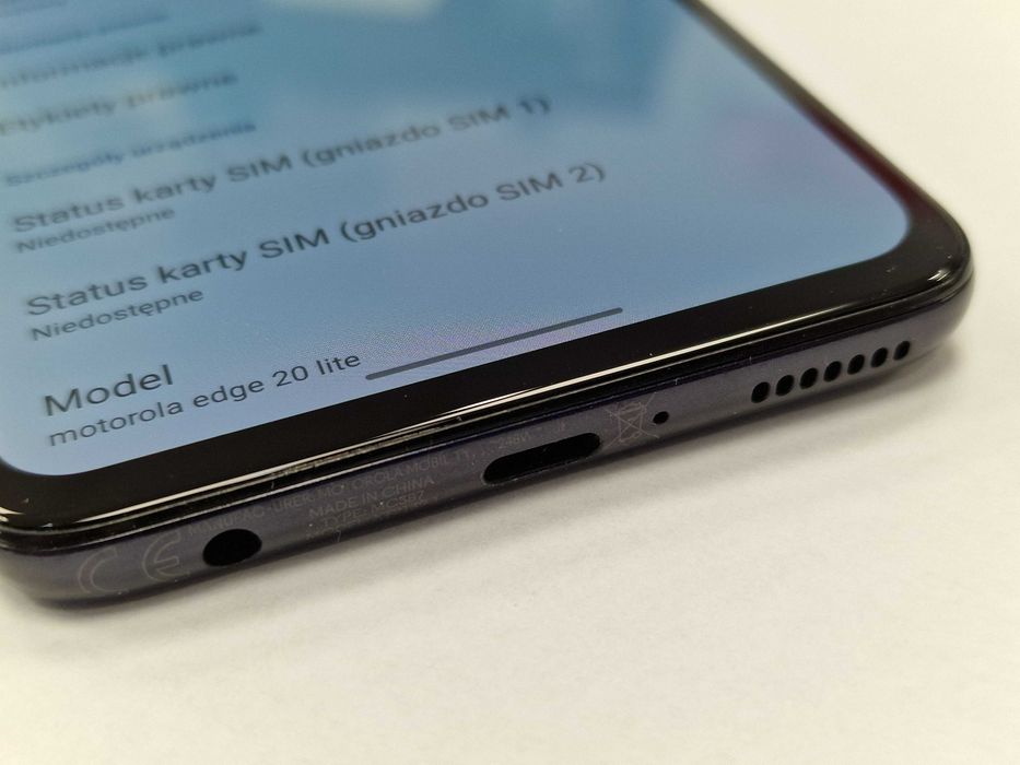 Motorola Edge 20 Lite Dual SIM/ 8GB/ 128GB/ Electric Graphite/ Grade B