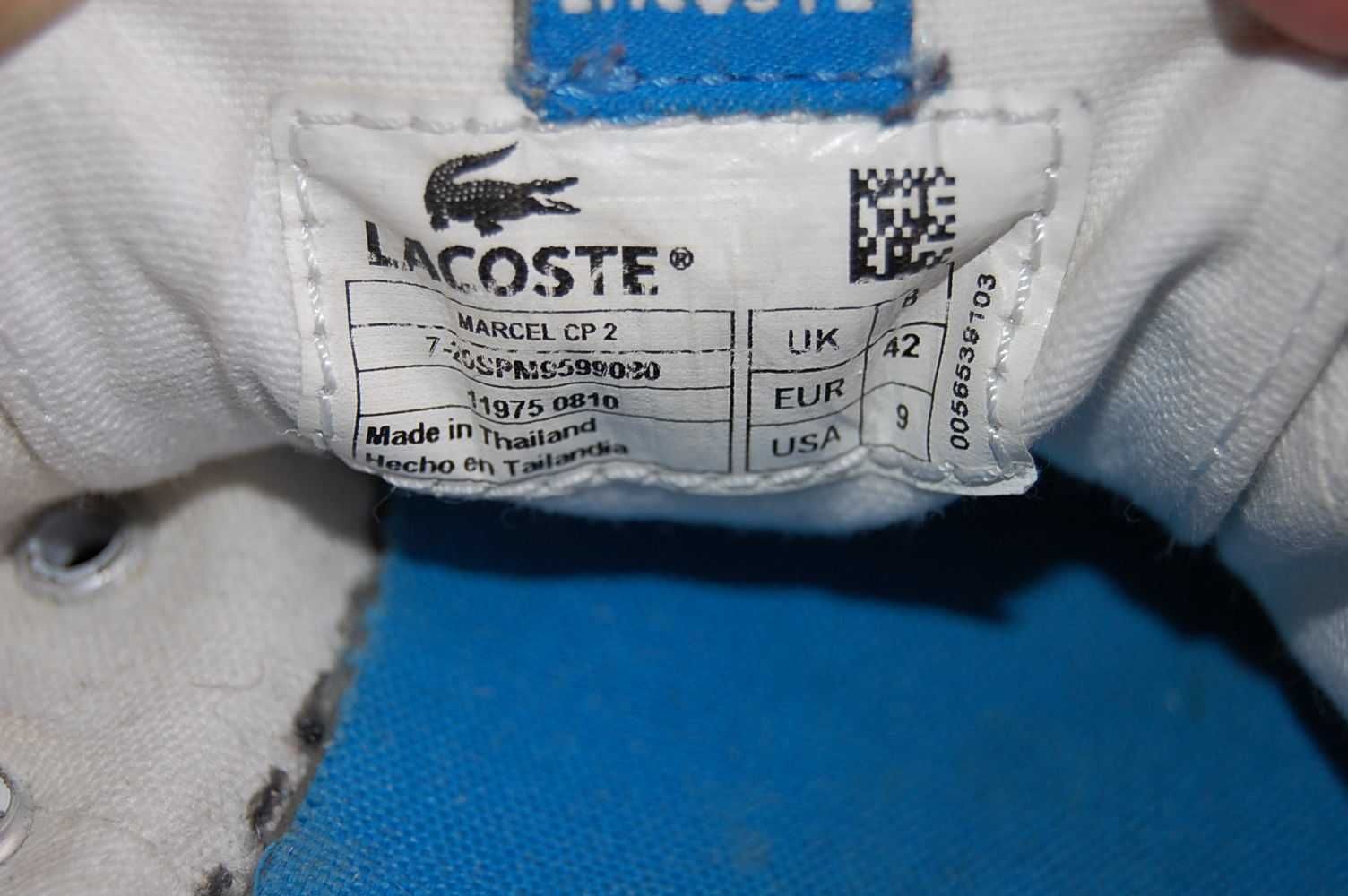 LACOSTE SPORT .41 42 original THAILAND 1 975 Olx