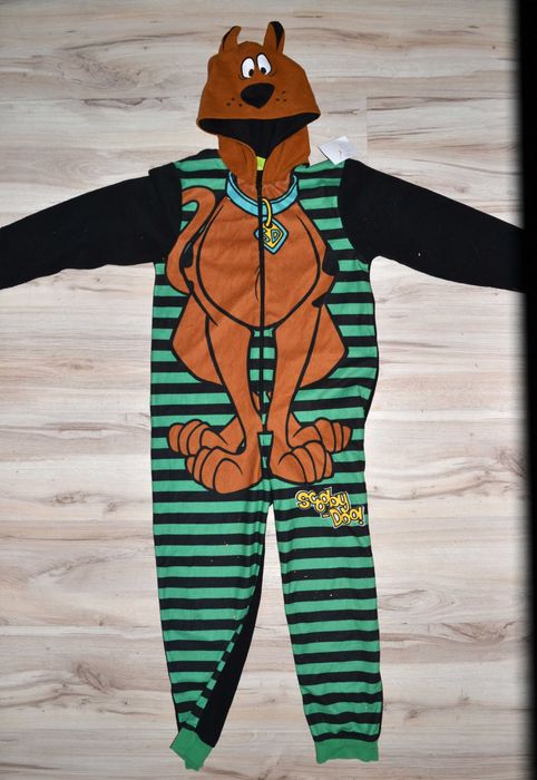 70^ Scooby Doo pies strój przebranie piżama 8/9 Lat 128/134