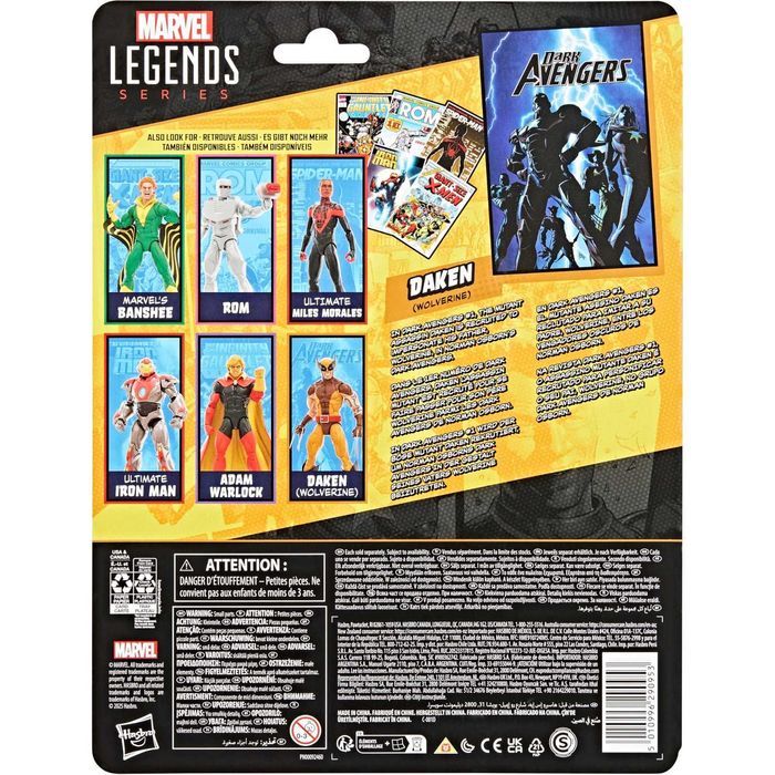 Marvel Legends Dark Avengers Ruchoma Figurka Daken (Wolverine)