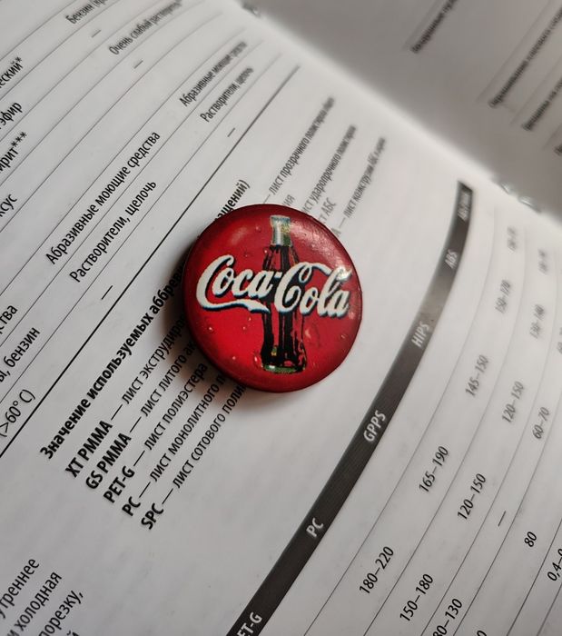 Брошюра / Открытка "Coca-Cola" (90-е/2000-е годы)
