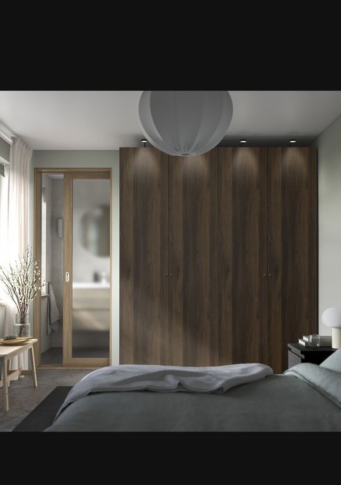 Storklinta Ikea Pax drzwi fronty 4szt nowe 200x50 cm