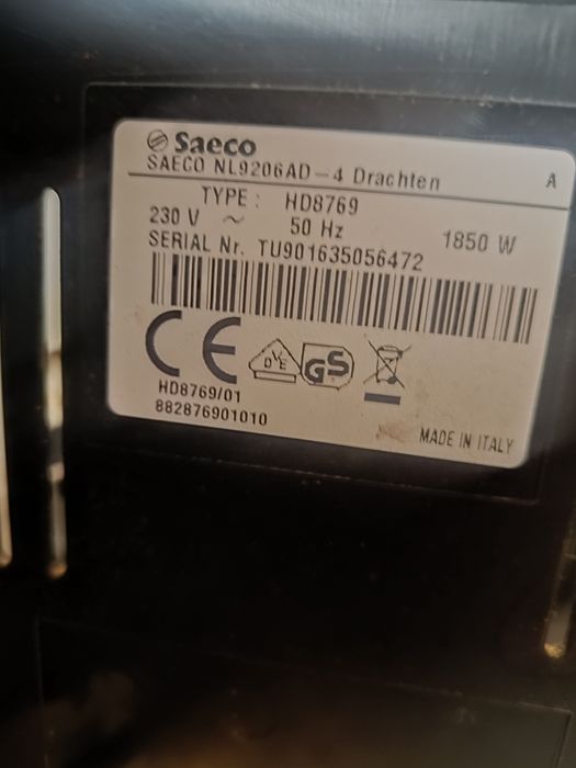 Saeco Moltio з Німеччини