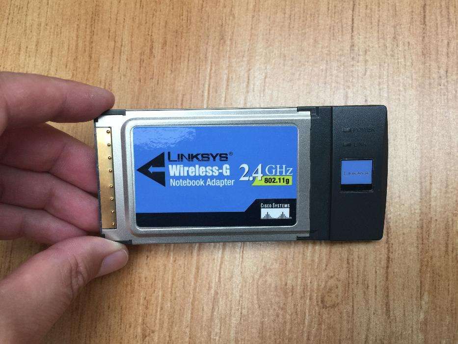 Linksys Wireless-G WPC54G 802.11B/G Placa PCMCIA