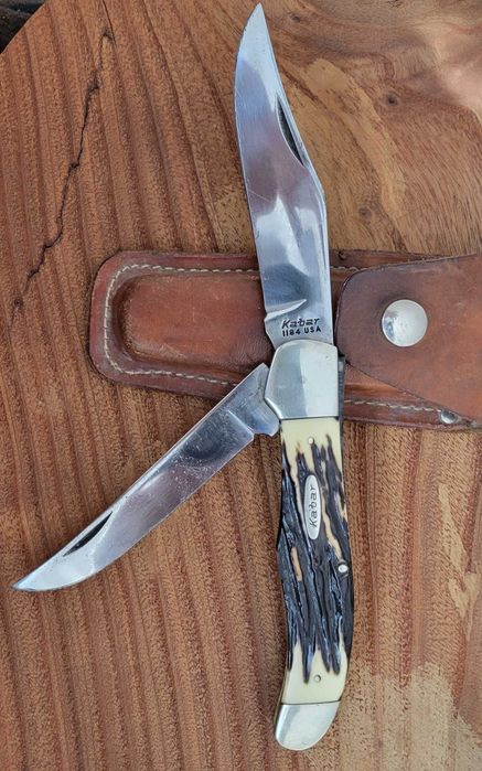 USA Stary scyzoryk Kabar Hunter Model 1184 USA