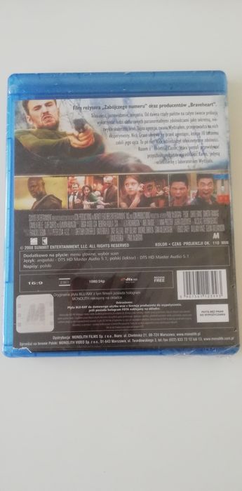 Nowa zafoliowana płyta Blu-Ray film Push pl