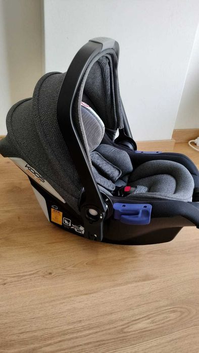 Carrinho trio Kawai + Micro BB + Koos iSize R1 Cold Black