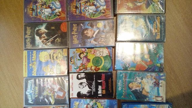 Cassetes Vídeo vhs desenhos animados