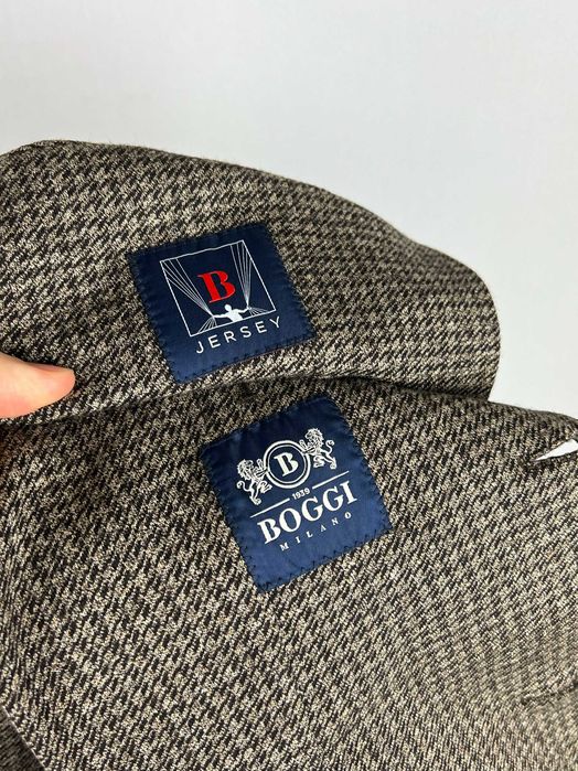 BOGGI Milano Wool\Cotton Blazer піджак гусяча лапка Боггі вовна